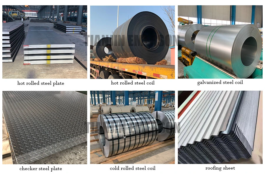 S235 S355 Ss400 A36 A283 Q235 Q345 Hot Rolled Iron Sheet/Hr Steel Coil Plate/Black Iron Sheet