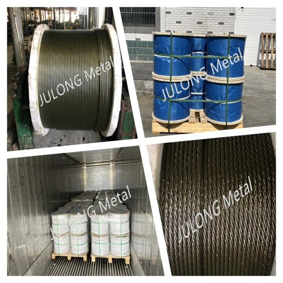 Steel Wire Rope for Crane 35wx7- 24mm